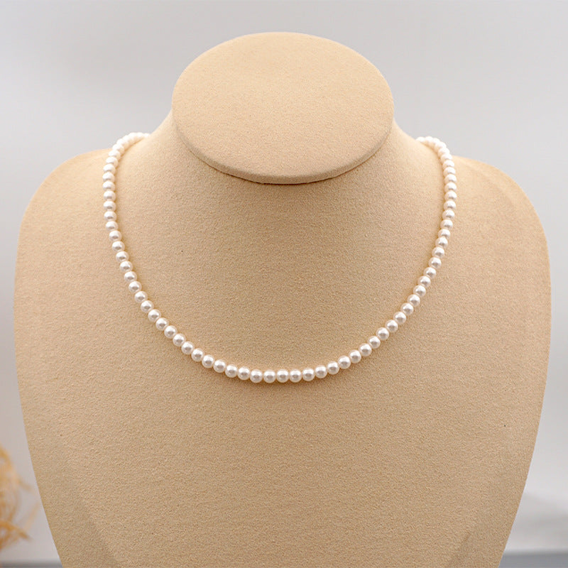 Chain Perfect Circle Imitation Beaded To Necklaces