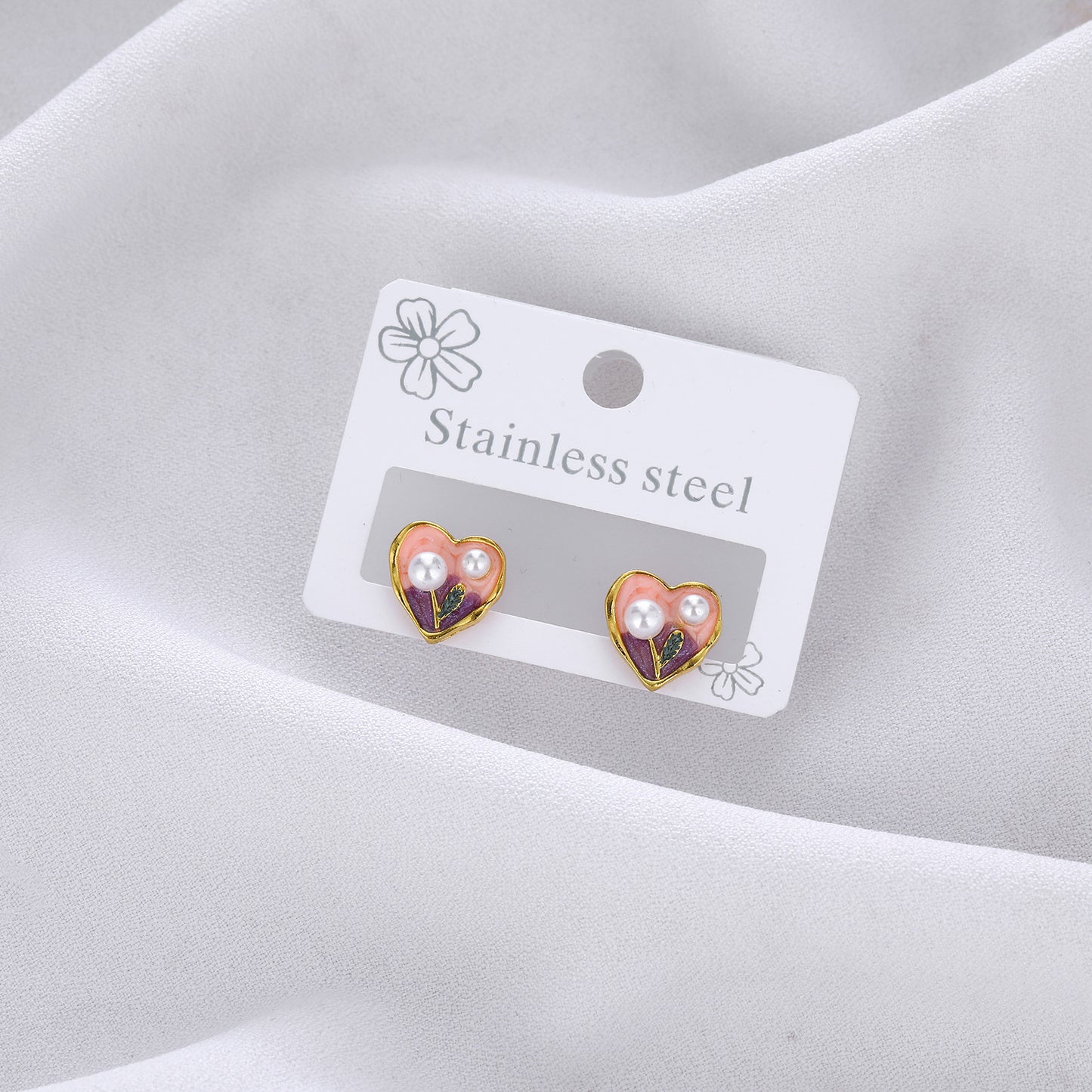 Style Pearl Affordable Luxury Fashion Simple Fresh Holiday Stud Earrings