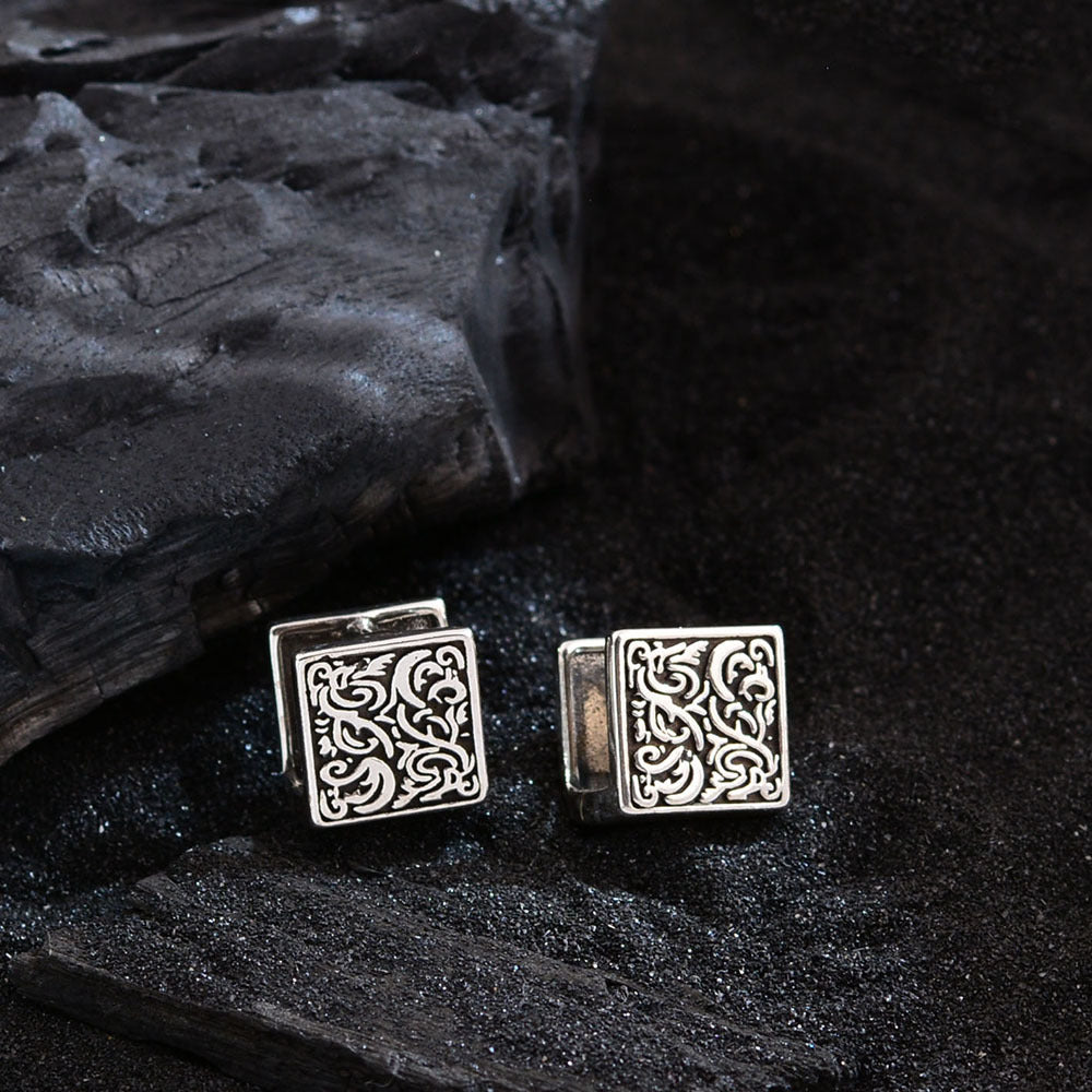 Female Temperament Personality Simple Vintage Niche High-grade Earrings