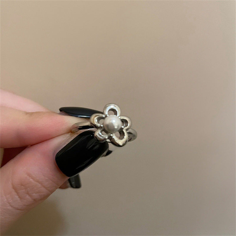 Women's Sier Simple Light Luxury High-grade Index Finger Open Rings
