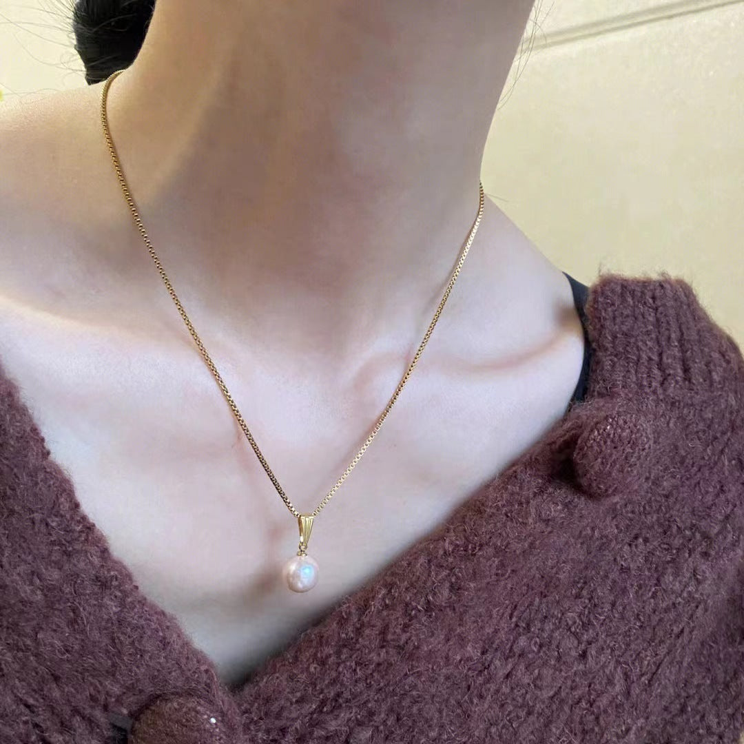 Women's Sier Light Luxury High-grade Design Clavicle Necklaces