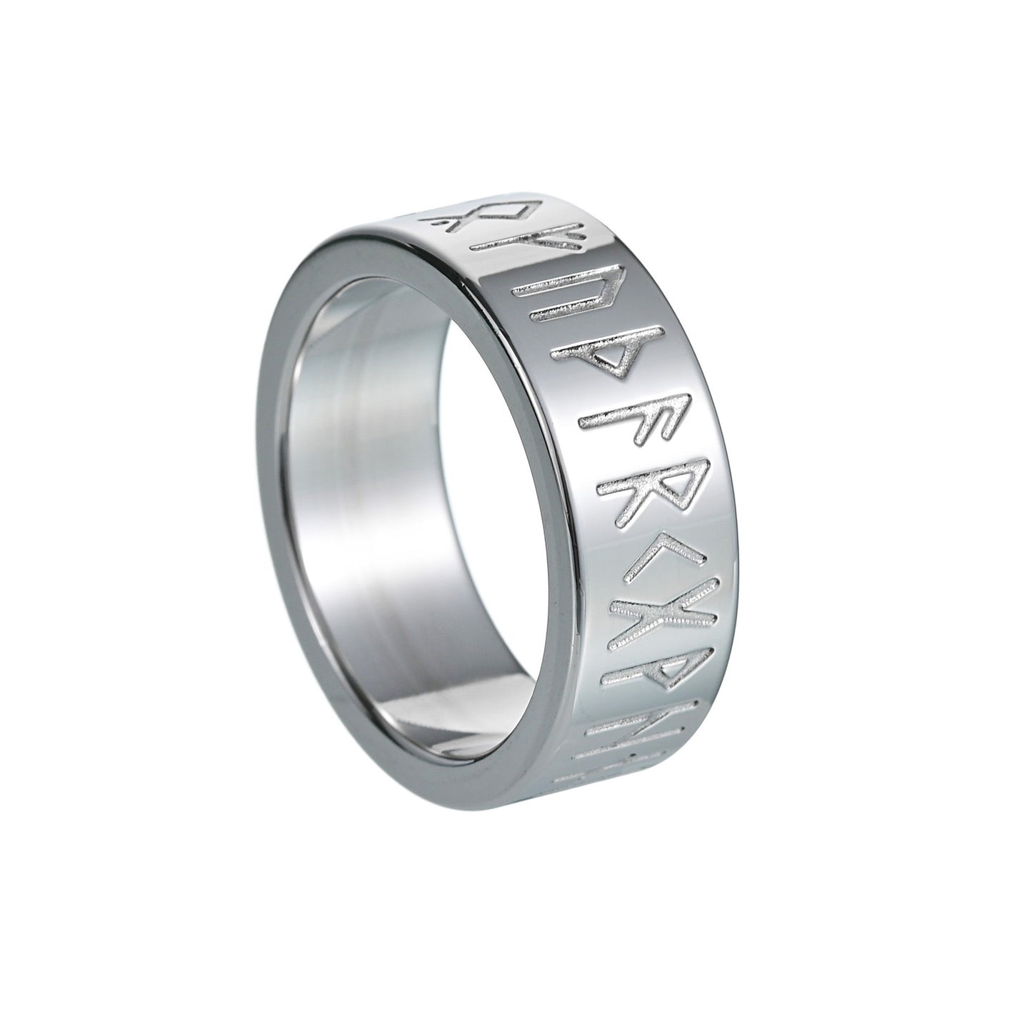 Men's Titanium Steel Ornament Viking Force Laboratories Rings