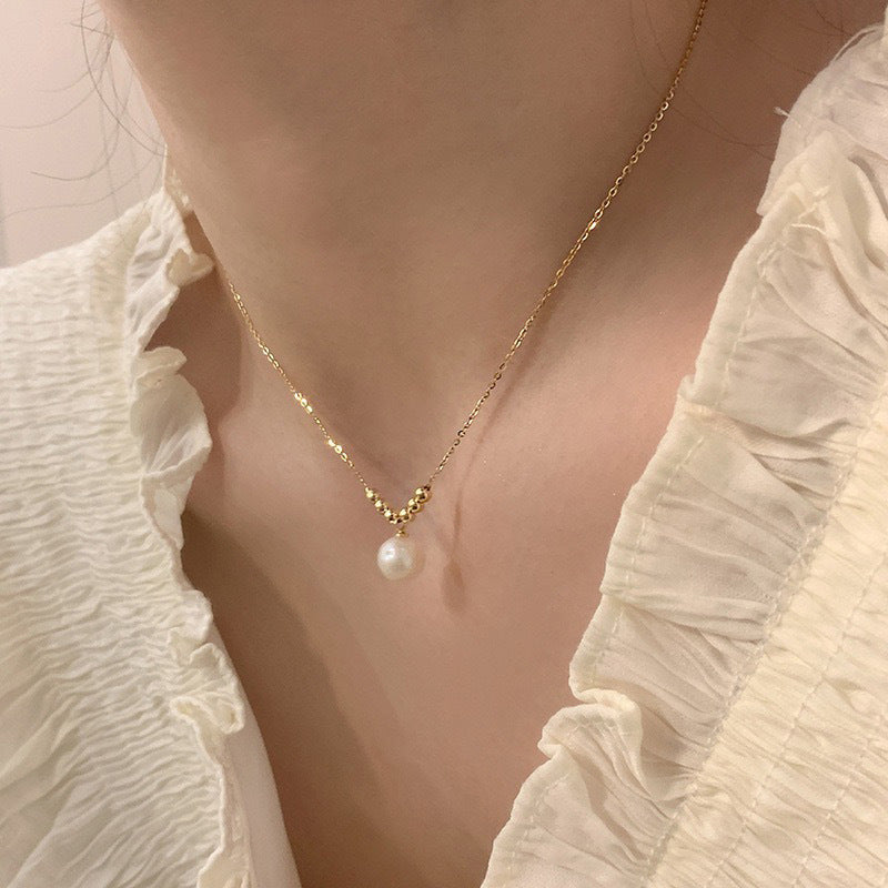 Sense Niche Clavicle Chain Female Slightly Luxury Necklaces