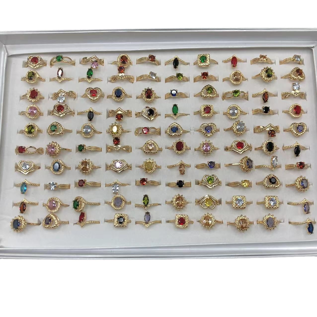 Slouchy New Box Light Luxury Adjustable Ring