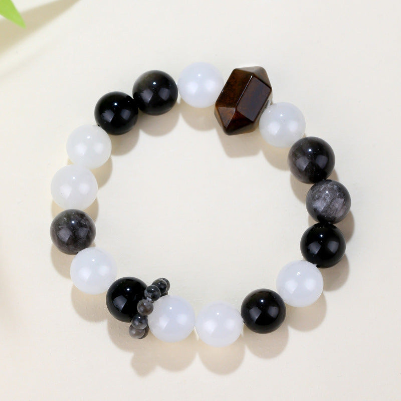 Women's & Men's Beaded For To Relieve Anxiety Natural Crystal Lucky Bracelet