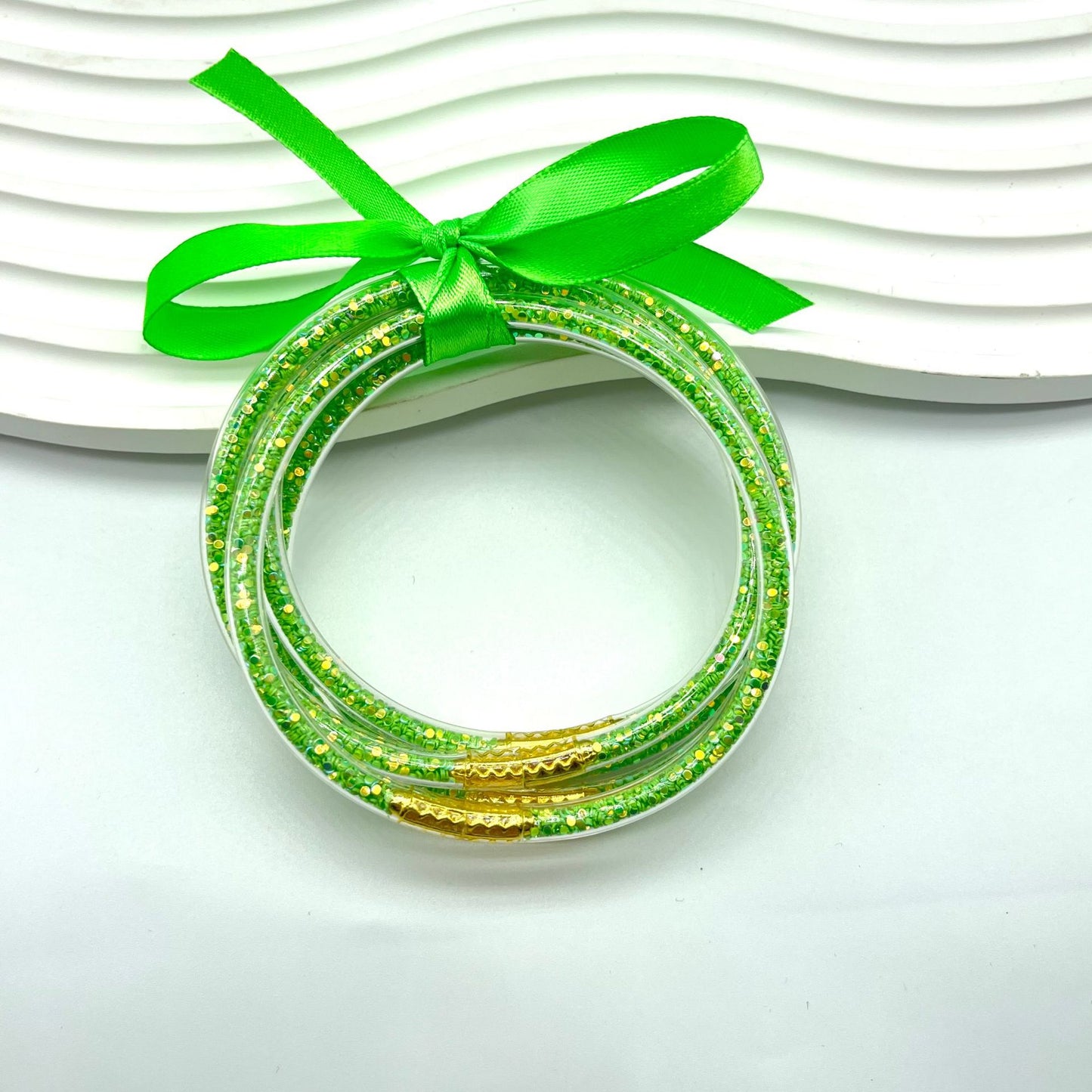 Glamorous Fashion Silicone Bright Simple Couple Bracelets
