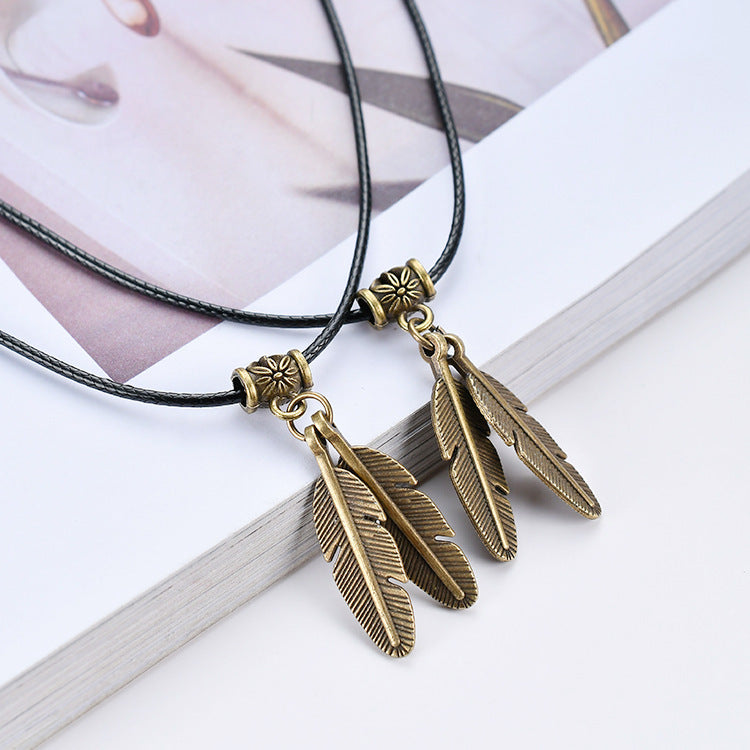 Couple Pair Personality Minimalist Girlfriend Gifts Korean Necklaces