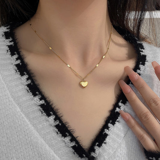 Women's For Korean Simple Personalized Temperament Entry Lux Necklaces