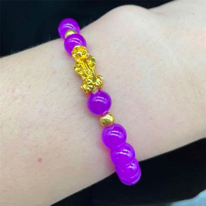 Life Pi Live Streaming Drainage Welfare White Red Bracelets