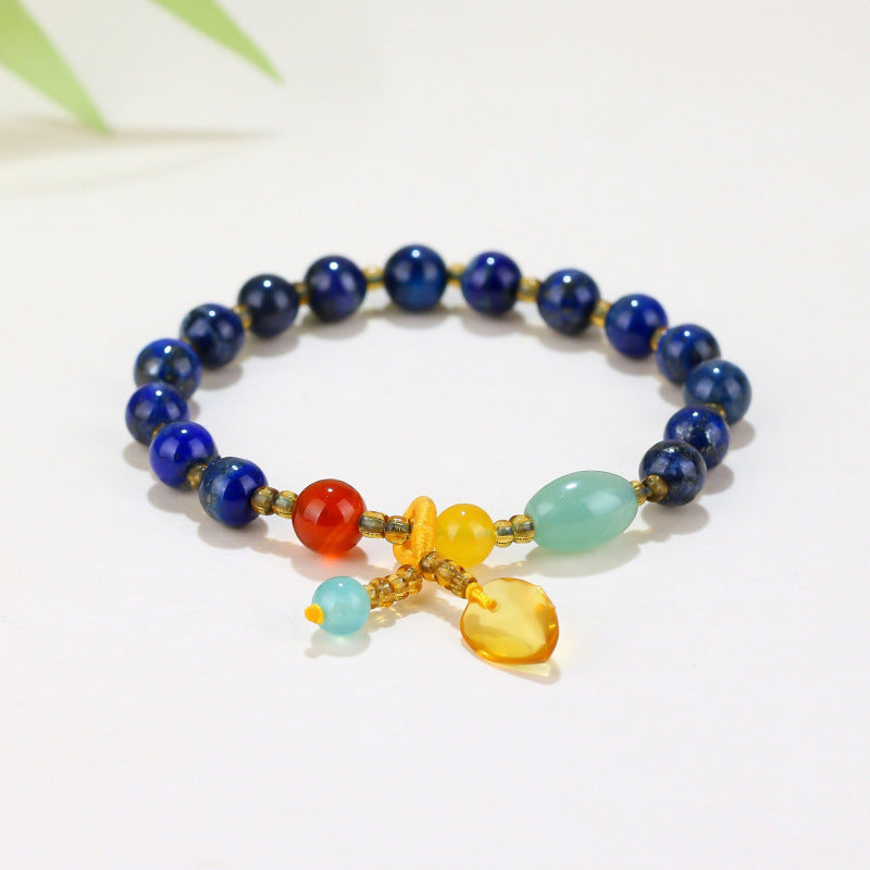 Women's & Men's Beaded For To Relieve Anxiety Natural Crystal Lucky Bracelet