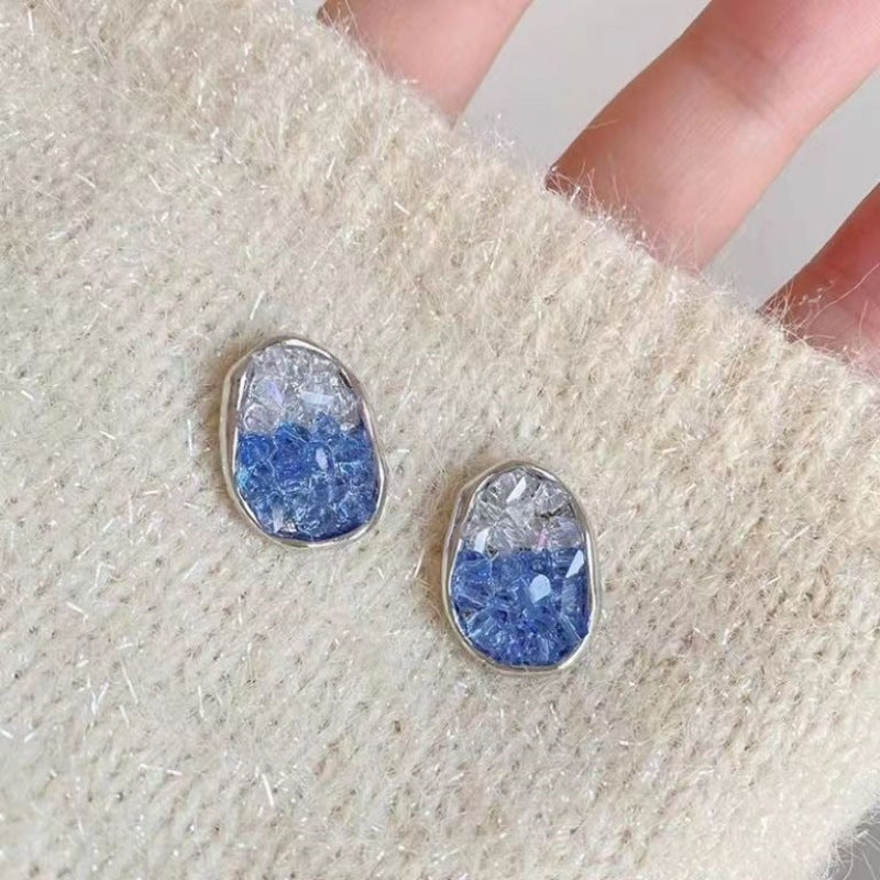 Women's Trendy Atmosphere Ear Retro Style Graceful High-grade Temperament Stud Earrings