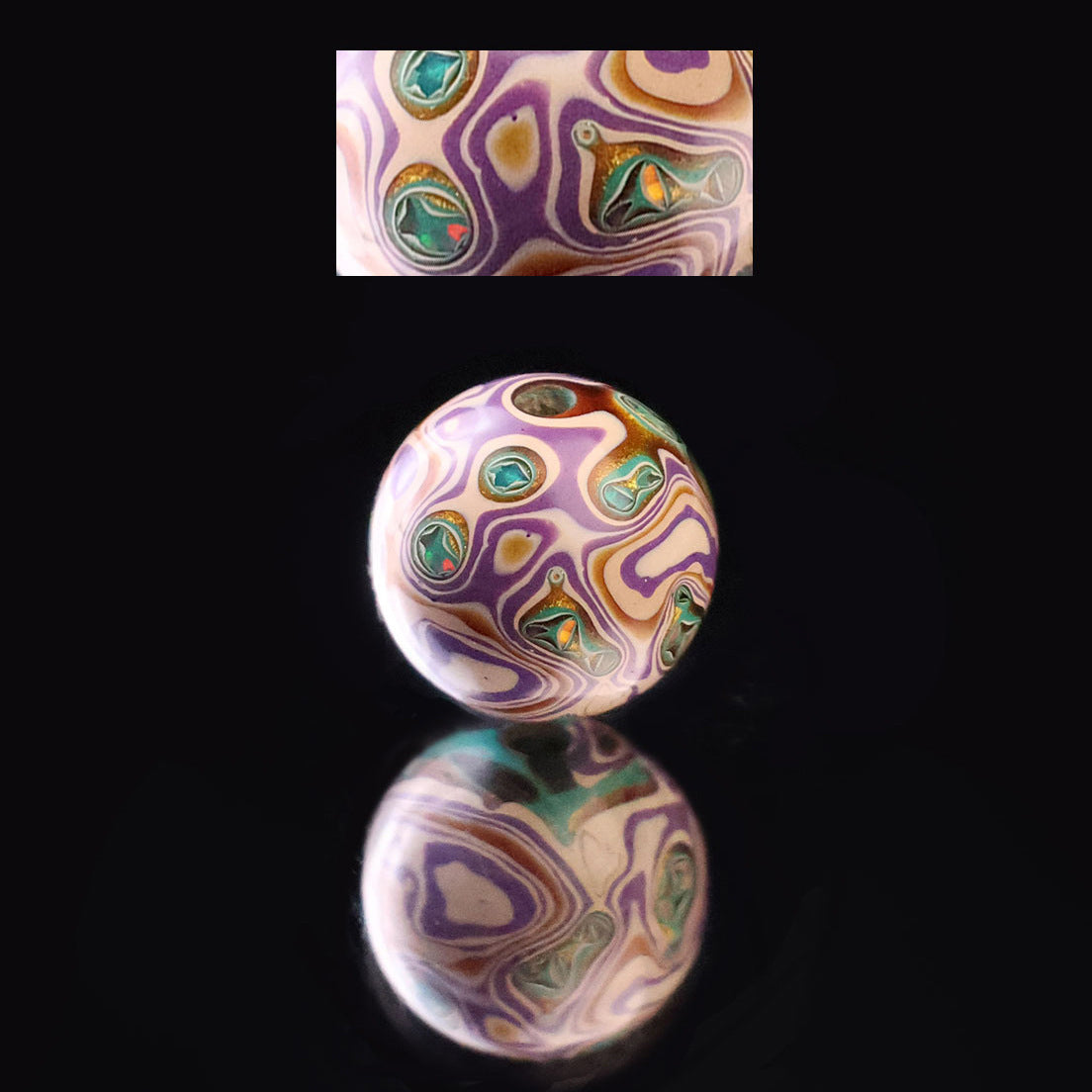 Paint Beads Opal Loose Wooden Beaded Rosewood Embryo Single Bracelets