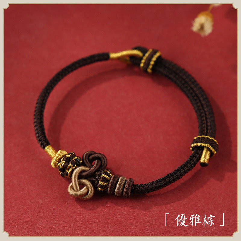Exam Must Be Red Carrying Strap Rope Knot Koi Hand-woven Bracelets