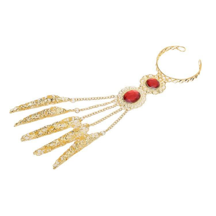 Ethnic Style Hand Dance Belly Indian Costume Bracelets