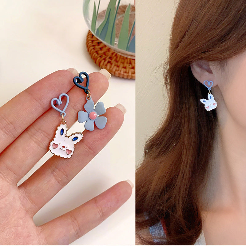 Cartoon Female Fashion Design Korean Style Earrings