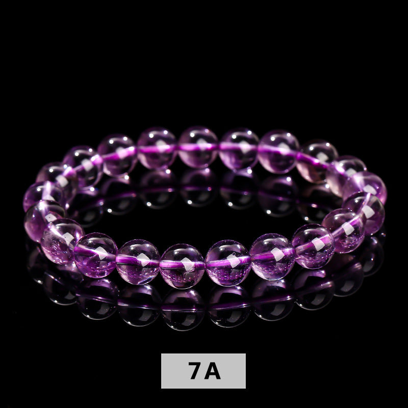 Natural Brazil Iced Amethyst Ornament Live Bracelets