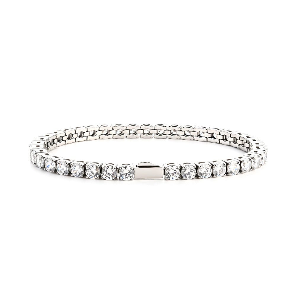 Women's & Men's Chain Fashion Hip Hop Stainless Steel Bracelets