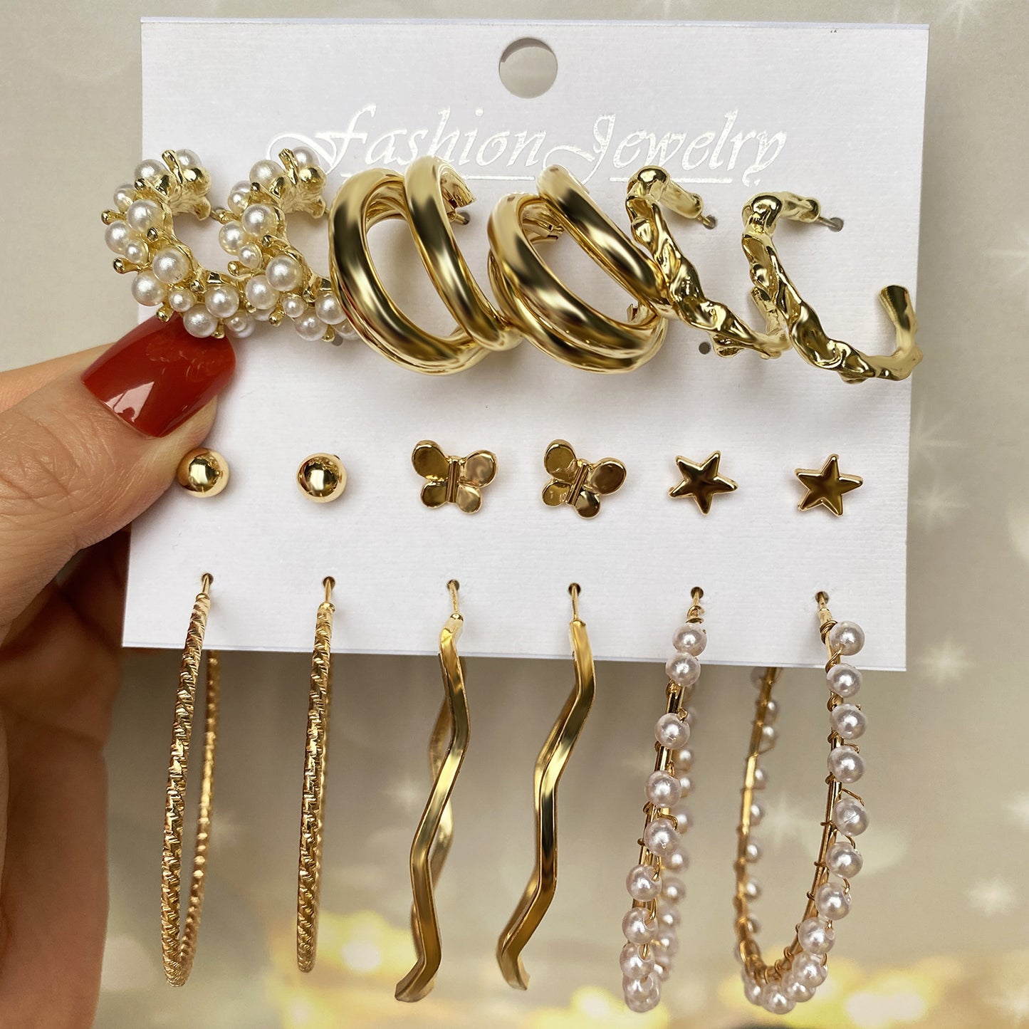 Women's Fashion Minimalism Temperament Wild Exaggerated Personalized Rings