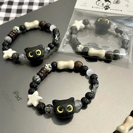 Chinese Cute Cat Couple Gift Carrying Bracelets