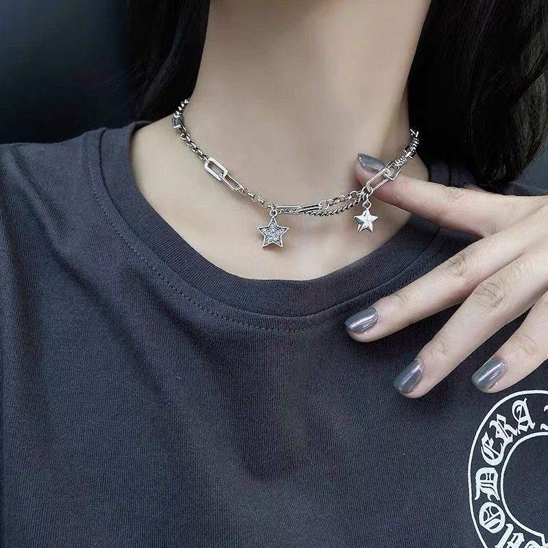 Cool Super Gas Seaside With Skirt Niche Gentle Design Sense Necklace