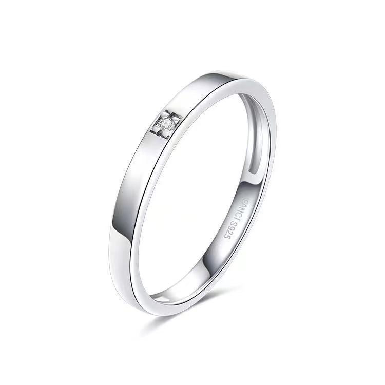 Men's Combination Stacked Single Trendy Open-end Personality Rings