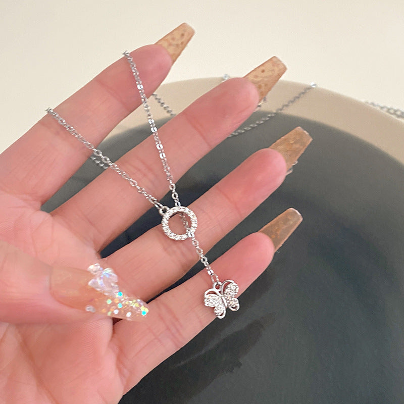 Women's Sier Light Luxury High-grade Design Clavicle Necklaces