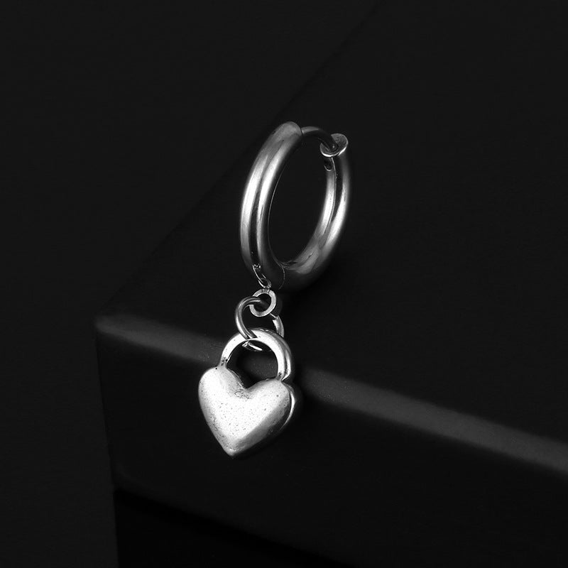 Classy Charming Titanium Steel Stainless Casting Ear Buckle