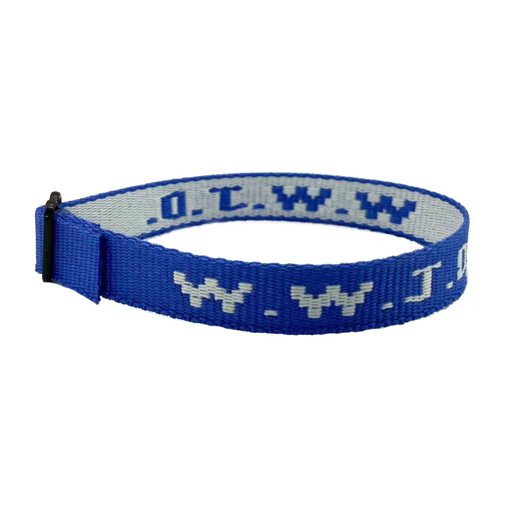 Jacquard Printing Wristband Unisex Wrist Strap For Bracelets