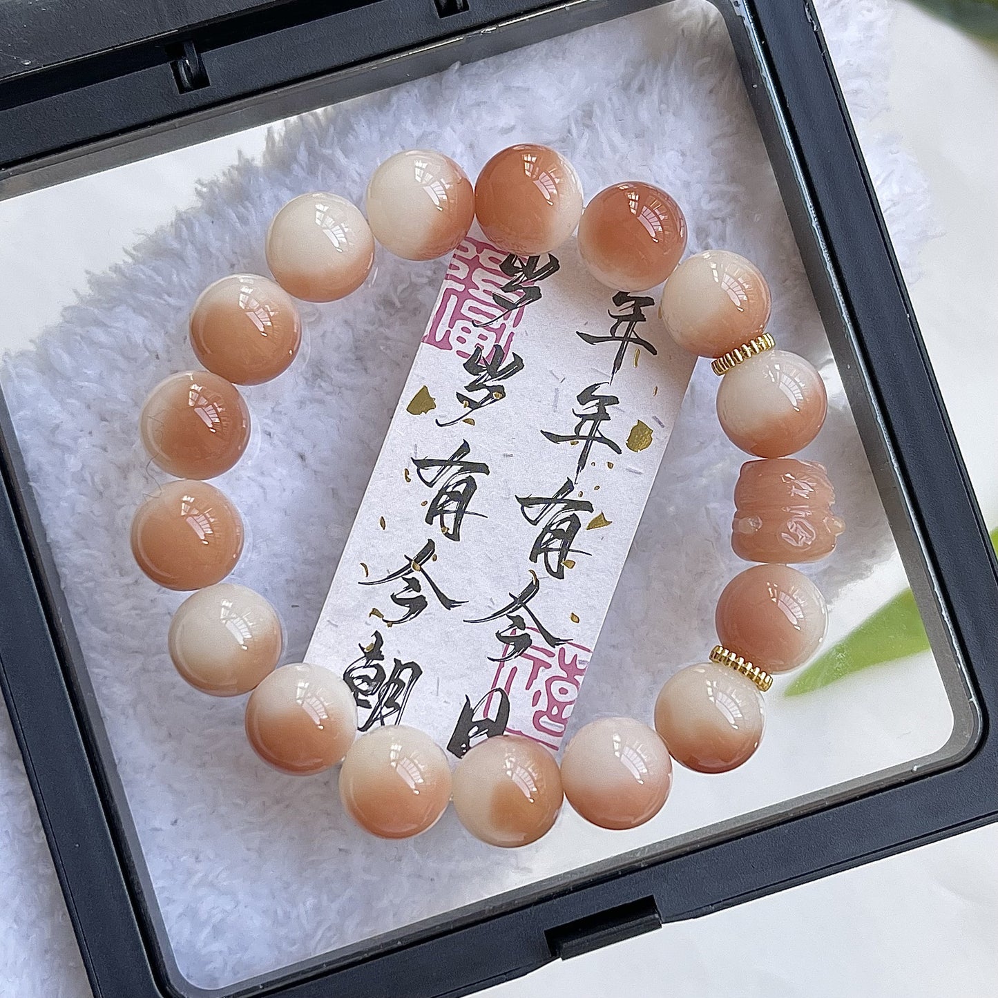 Women's & Men's Chestnut Tea Bodhi Root Pliable Temperament Bracelet