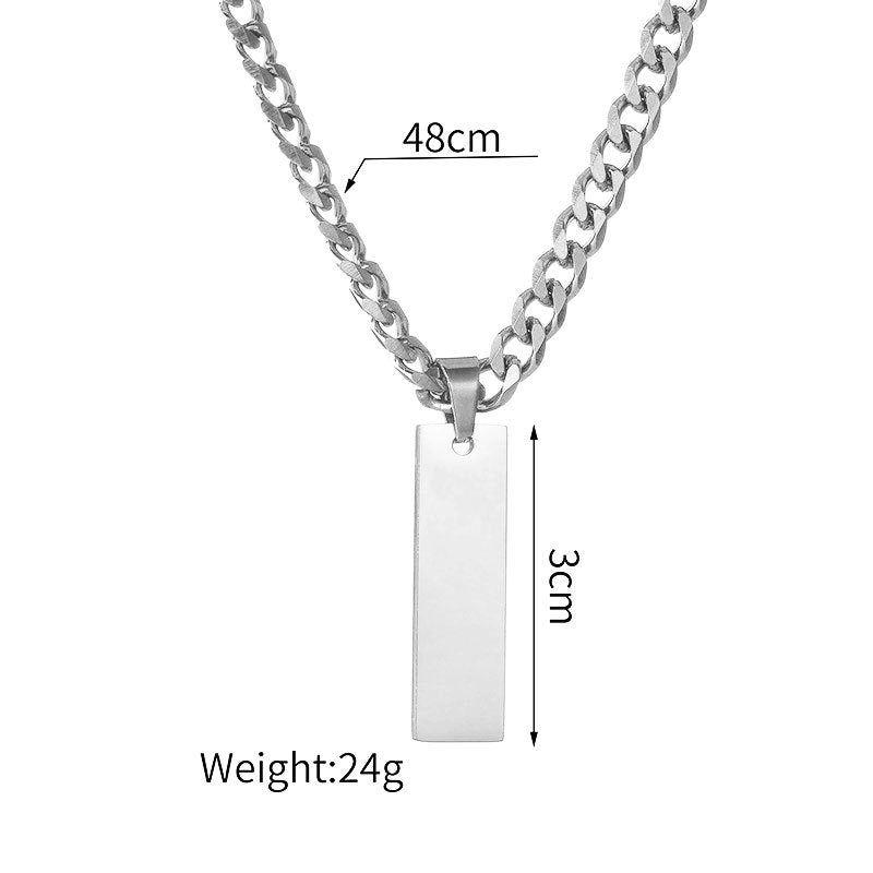 Women's & Men's Adjustable Titanium Steel Curved Can Carve Writing Stainless Gold Bracelet