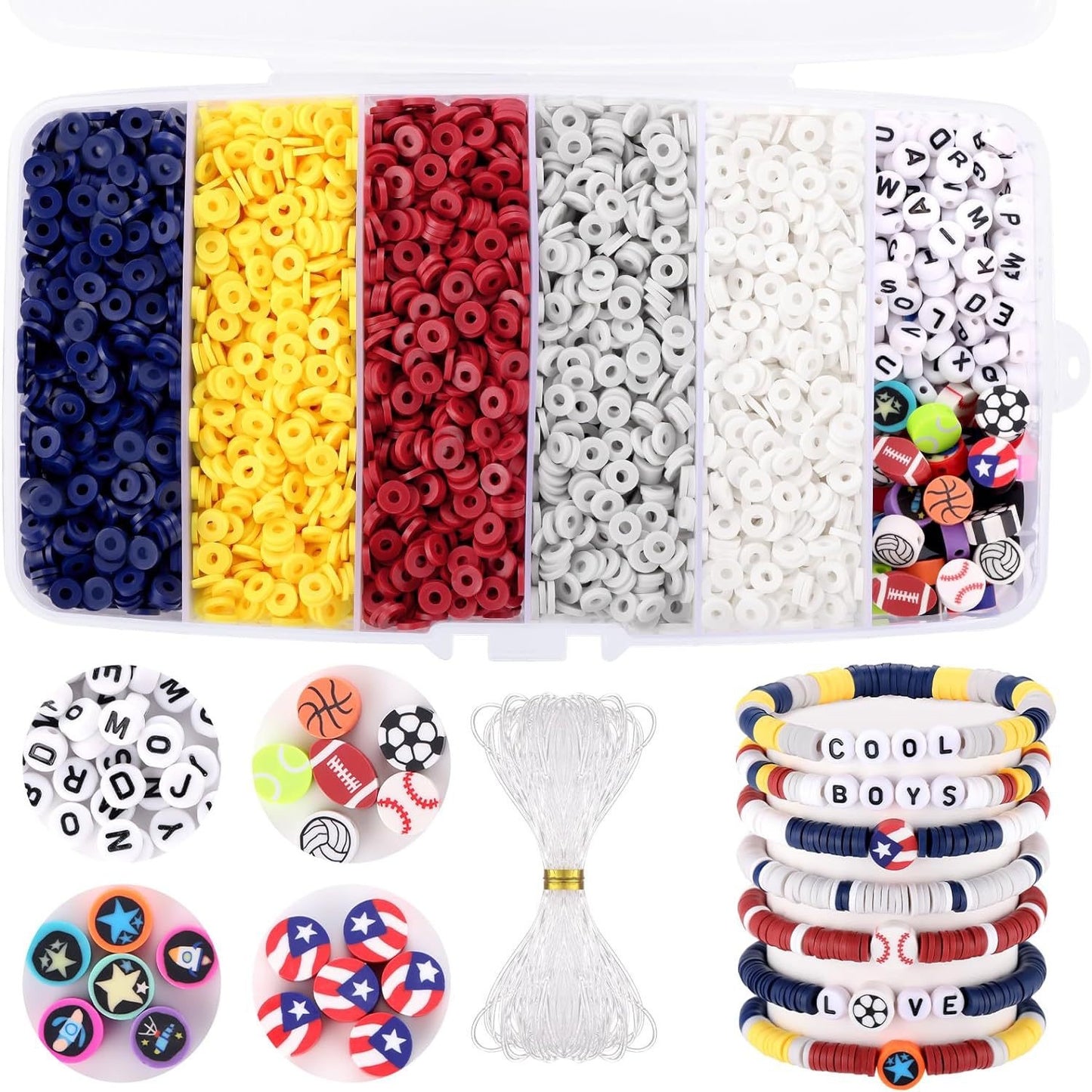 Grid Handmade Beaded Material Sets Of Necklaces
