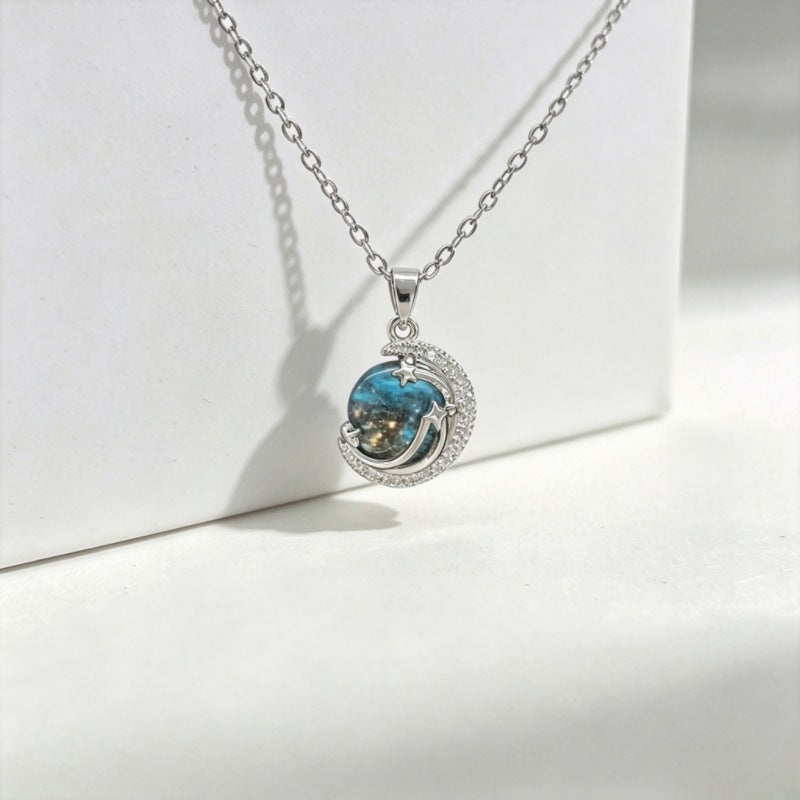 Luxury Copper Micro Female Swan Love Ocean Series Necklace