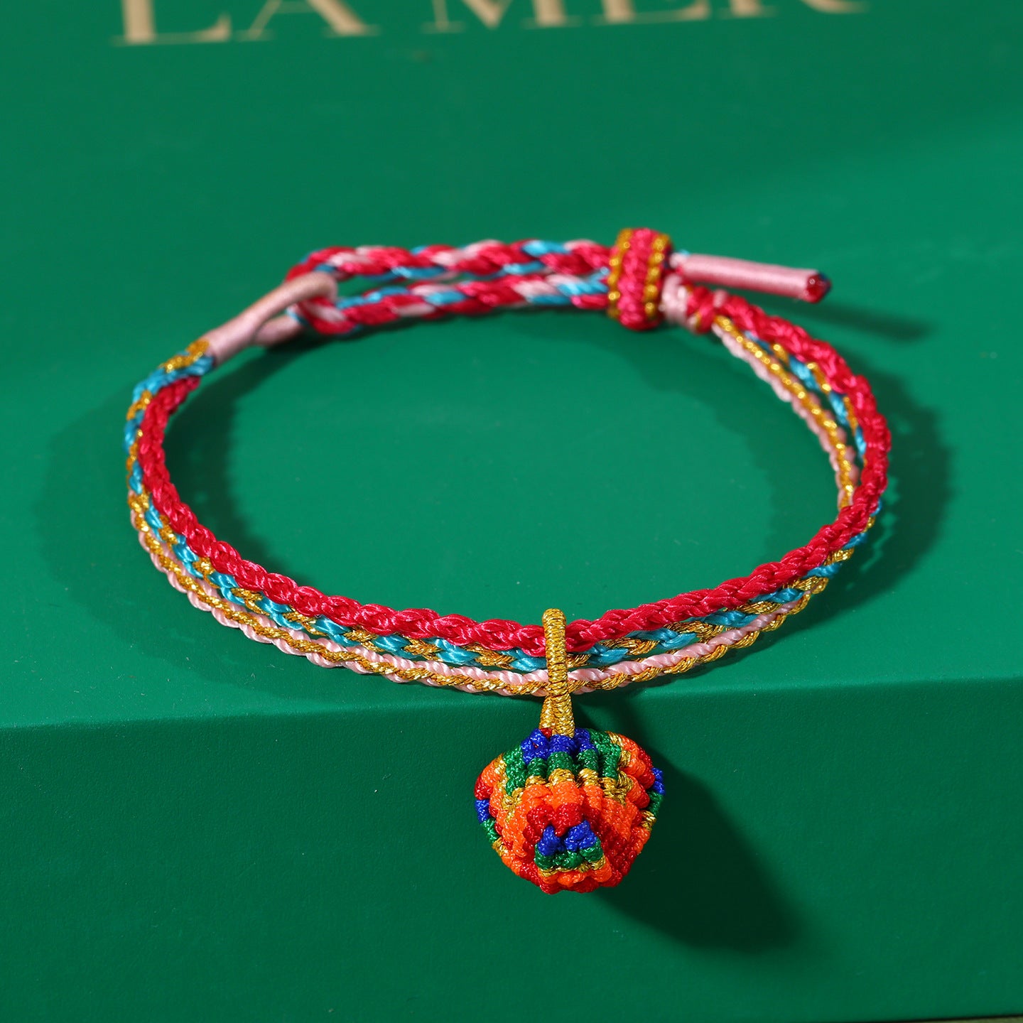Festival Colorful Rope Ethnic Style Hand-woven Adult Small Sachet Carrying Bracelet