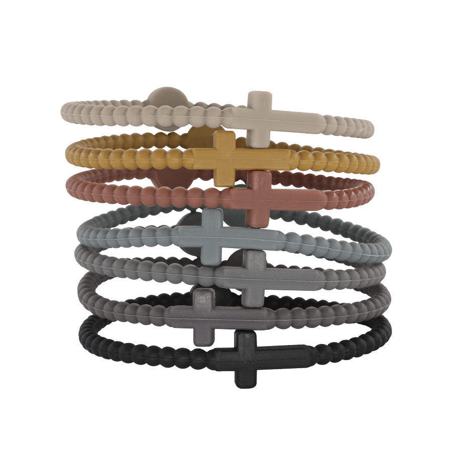 Graceful Children's Hot Simple Thin Cross Bracelets