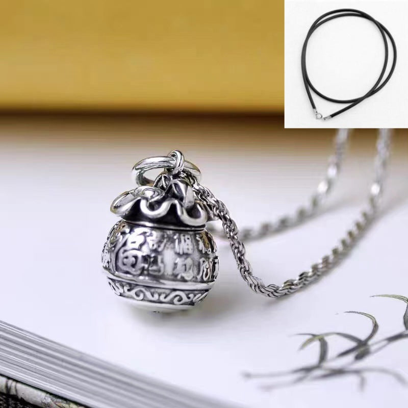 Generation Lucky Sterling Sier Money Bag Ancient Pendants