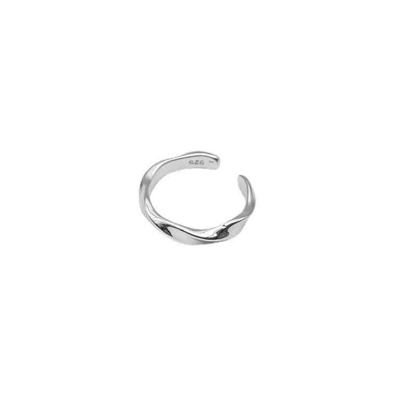 Style Mobius Strip Female Opening Design Rings