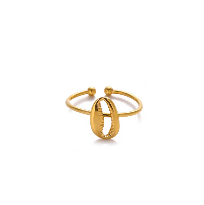 Women's Ocean Beach Series Shell Starfish For Ring