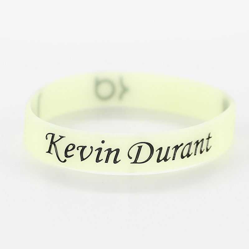 Star Black Mamba James Curry Letter Bracelet