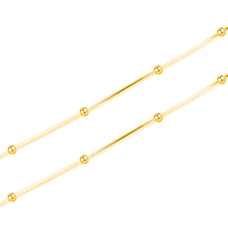 Women's Chain Light Luxury Hot Simple Twin Necklaces