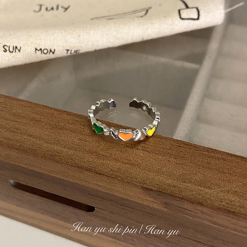 Monster Sweet Cool Cartoon Cute Girlfriends Ring