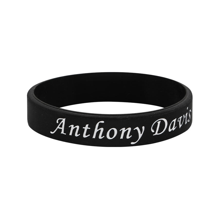 Star Concave Thickened Silicone Kobe James Basketball Bracelet