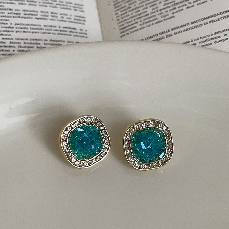 Women's Diamond In The Debris Square Light Luxury High-grade Simple Fashion Rings