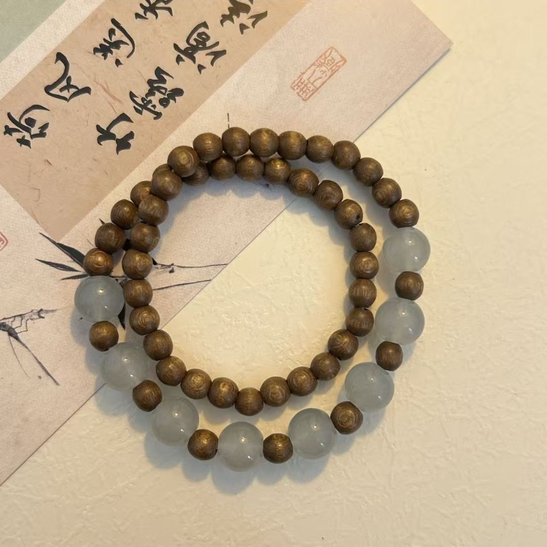 Chinese Style String Twin Multilayer Retro Ethnic Exquisite Beaded Bracelets