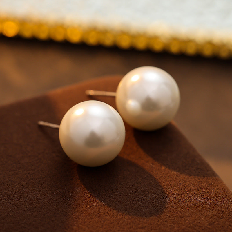 Women's Banyan Tree Vintage Pearl For Versatile Antique Earrings