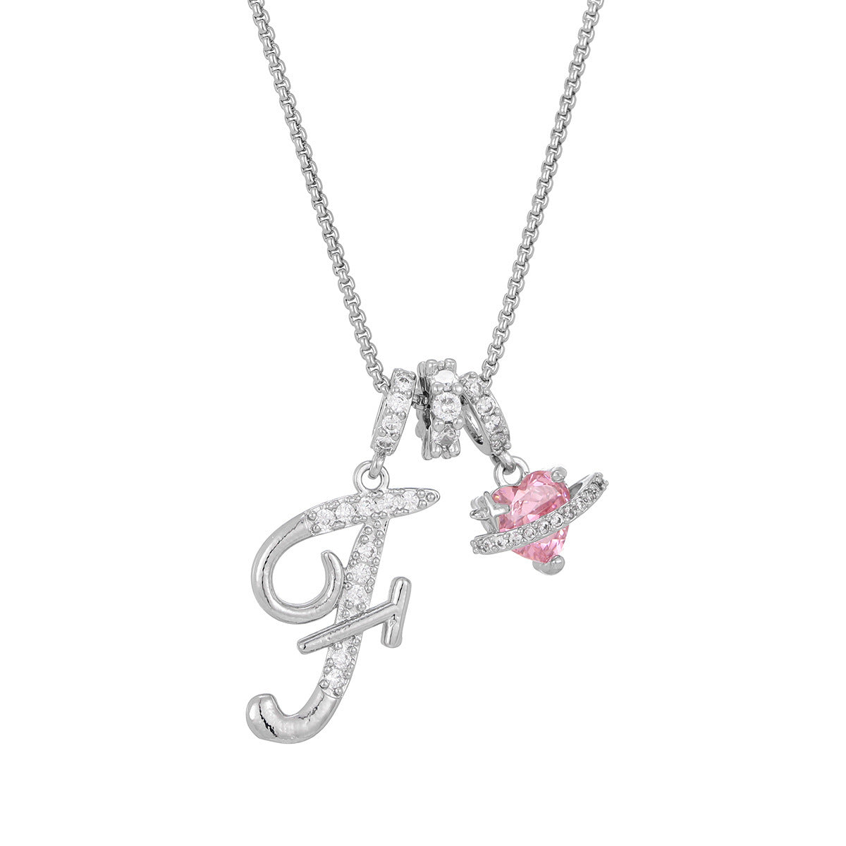Dopamine English Letter Light Luxury Minority Necklaces