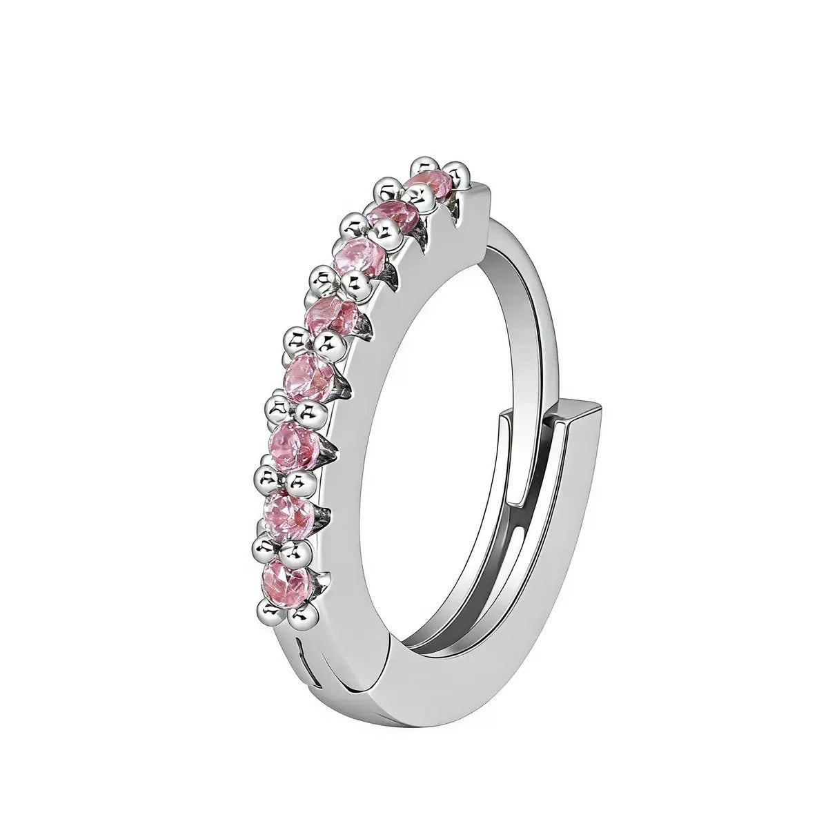 Women's Gang Drill Color Zircon Fashion Minimalism Copper Plating Earrings
