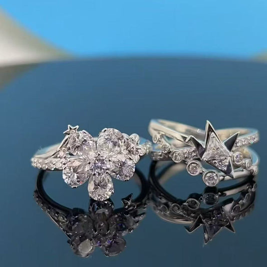 Deep Space Gift Cheng Wedding Card Summer Rings