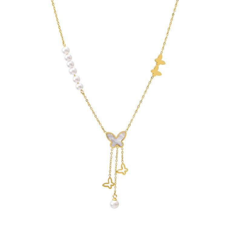 Pearl Light Luxury Simple Fashion High Necklace