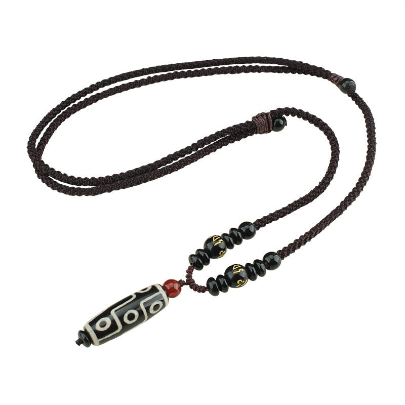 Women's & Men's Tibetan Bead Agate Couple Accessories Vintage Necklaces