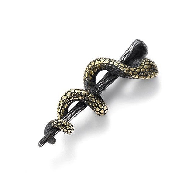 Men's Retro Truncheon Cobra Fashion Personality Imitation Thai Sier Snake Pattern Pendants